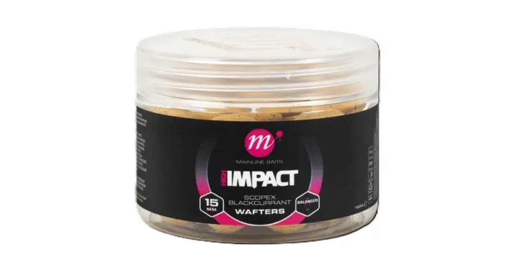 Mainline Wafters Hi Impact Scopex Blackcurrant 15 mm Nejlepší Cena