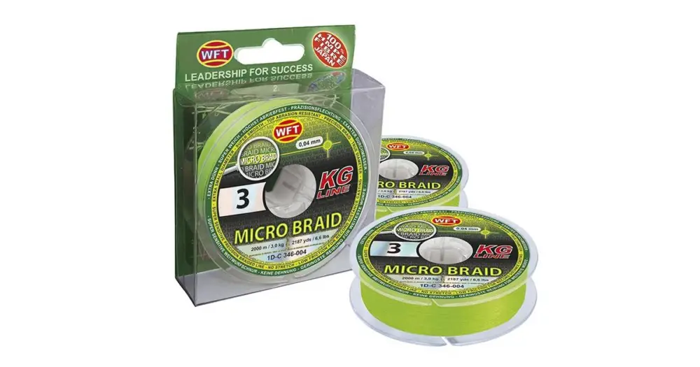 Výhodná Nabídka WFT Splétaná Šňůra Micro Braid KG Line 150 m