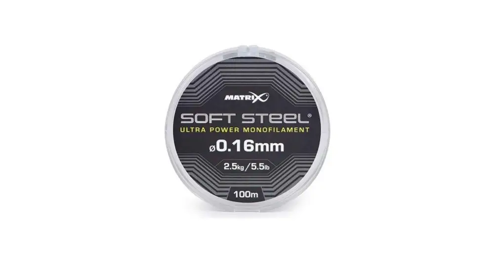 Matrix Vlasec Soft Steel Ultra Power Monofilament 100 m - 0,23 mm 5 kg Must-Have