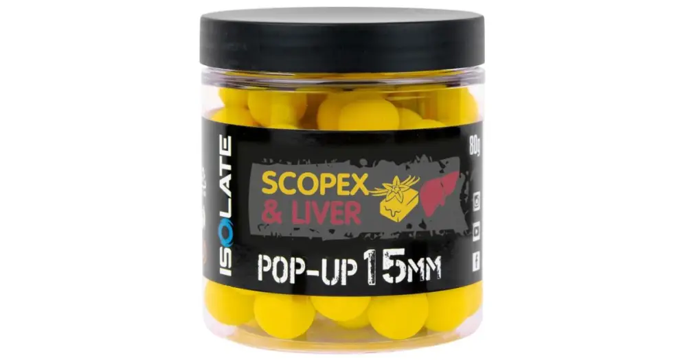Nízká Cena Shimano Plovoucí Boilie Isolate Pop-UP Scopex Liver