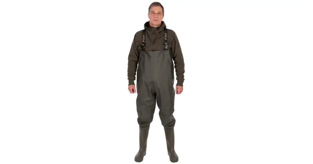 Akční Nabídka Fox Prsačky Khaki HD Waders - 44