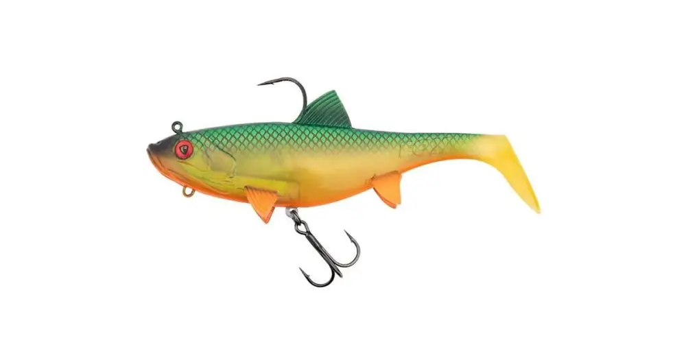 Nová Kolekce Fox Rage Gumová Nástraha Replicant Wobble Slick Scale - 14 cm 55 g