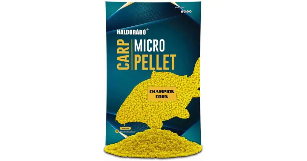 Haldorádó Pelety Carp Micro Pellet 600 g 2,5 mm - Champion Corn Top Prodej