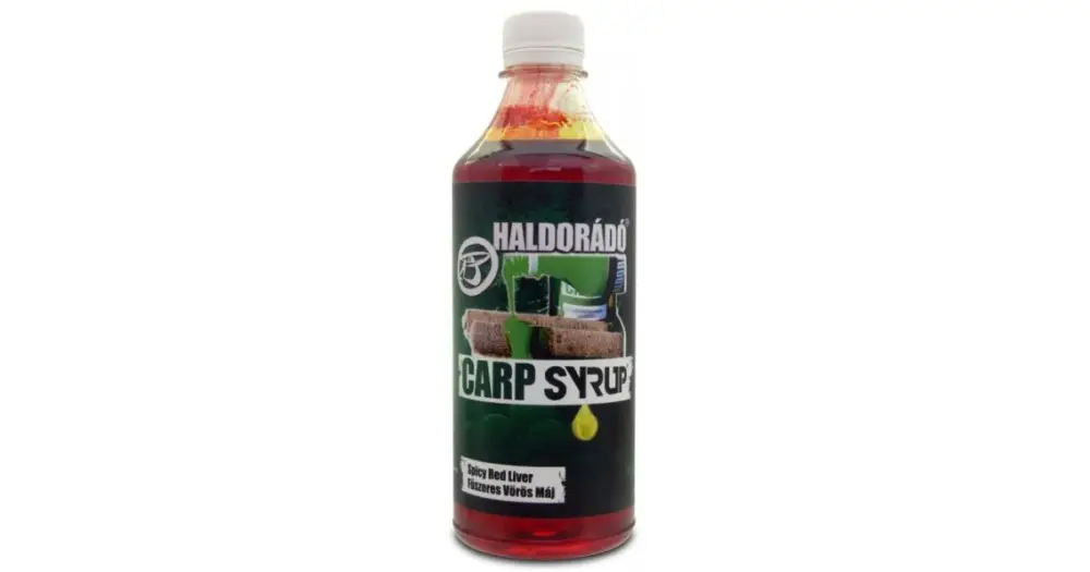 Haldorádó Booster Carp Syrup 500 ml - Pikantní Červená Játra Výhodná Nabídka