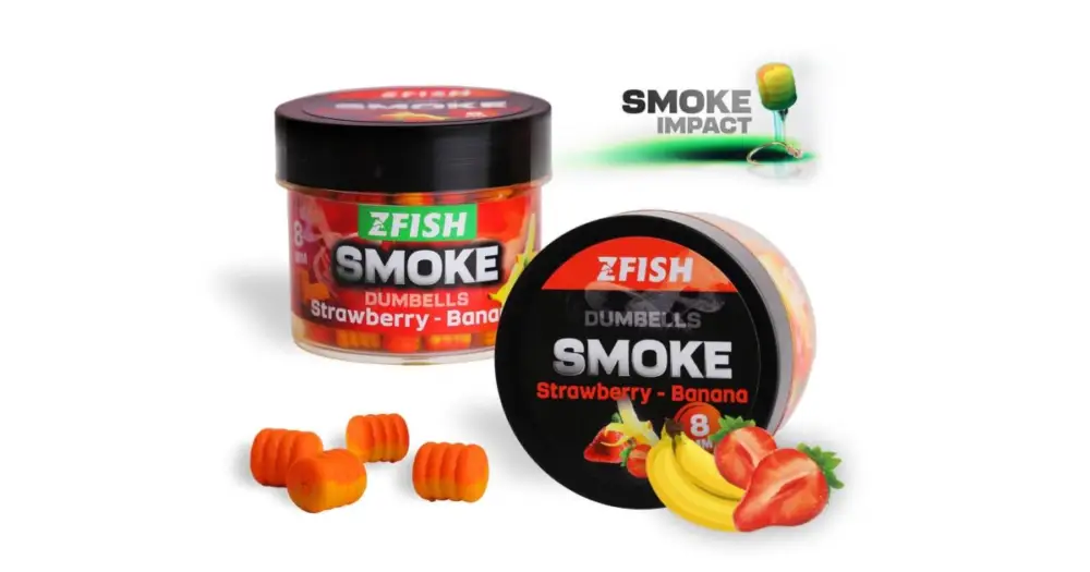 Nejlepší Cena Zfish Smoke Pop-Up Dumbells 8 mm 20 g - Strawberry Banana