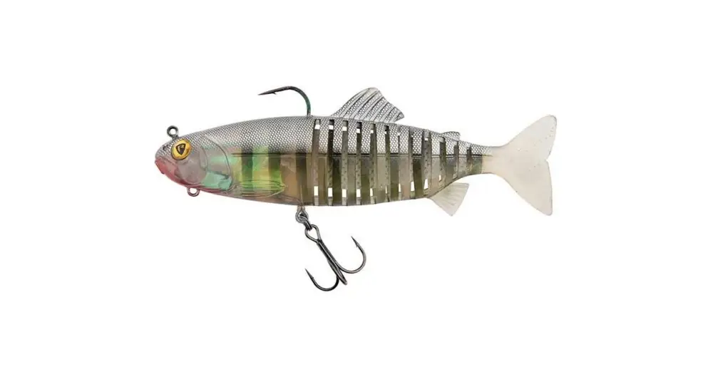 Aktuální Fox Rage Gumová Nástraha Jointed Replicant Original Stickleback - 15 cm 60 g