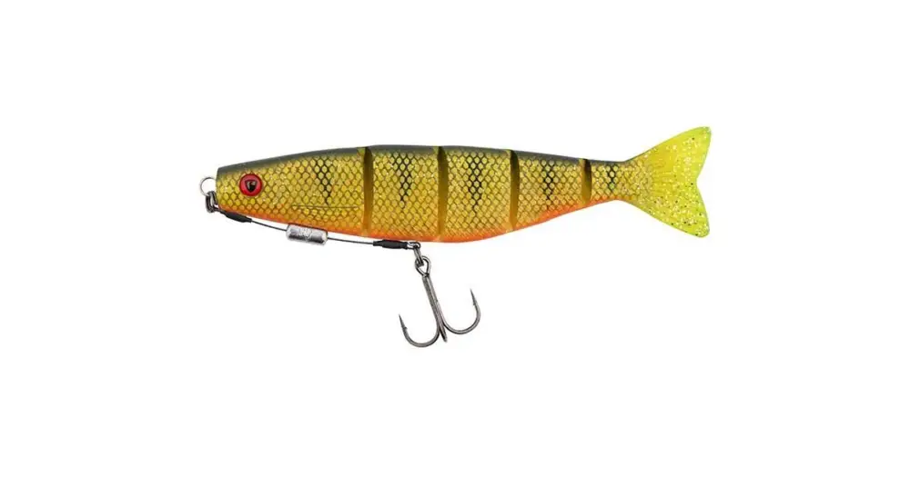 Autentický Fox Rage Gumová Nástraha Pro Shad Jointed Loaded UV Natural Perch