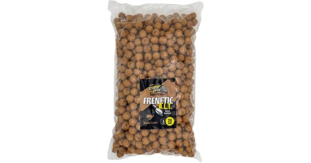 Carp Only Boilies Frenetic A.L.T. Squid Liver 5 kg - 20 mm Dokud Zásoby Vydrží