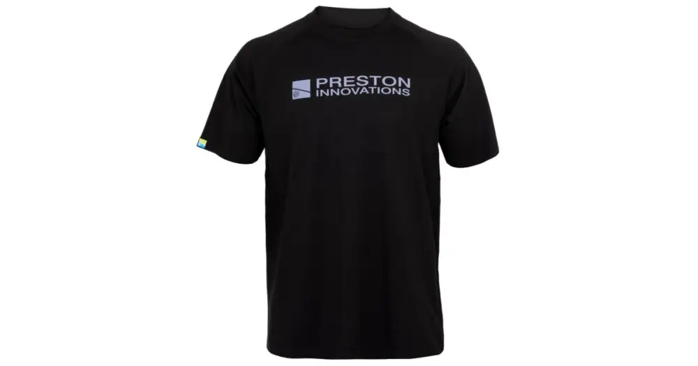 Nízká Cena Preston Innovations Tričko Lightweight Black Raglan T-Shirt - S