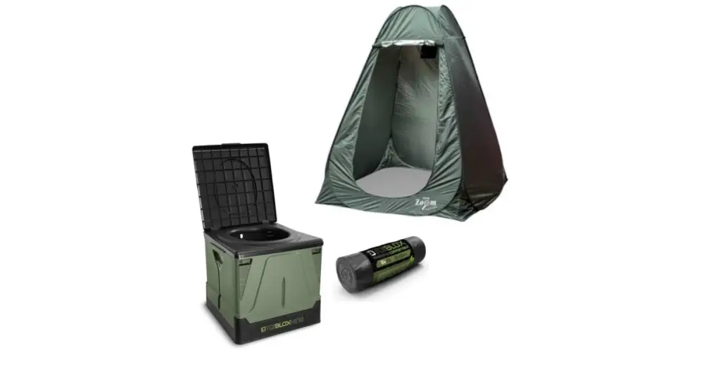 Delphin Set Toaleta Toiblox King + Stan + Sáčky Toiblox Nejprodávanější