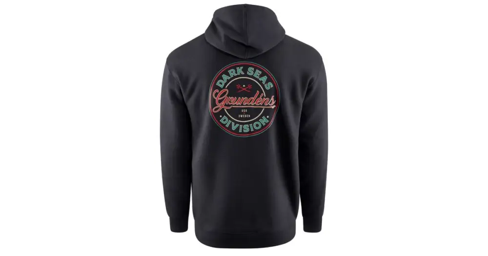 Nakupujte Hned Grundéns Mikina Dark Seas X Grundens Instinctive FZ Hoodie Black - XXL