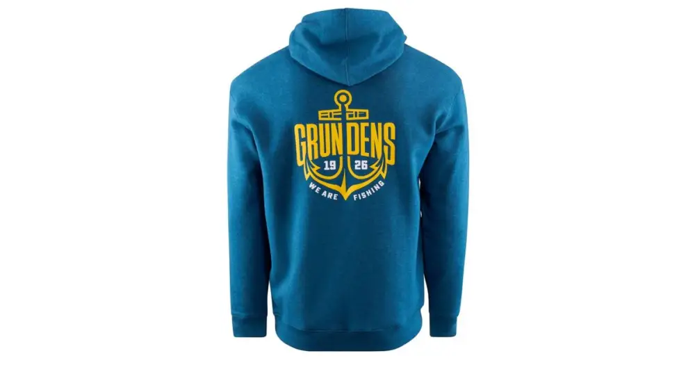 Aktuální Grundéns Mikina Displacement DWR Hoodie Anchor Navy Heater - XXL
