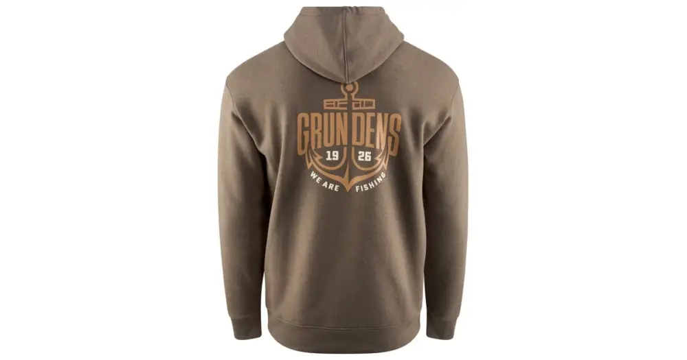 Grundéns Mikina Displacement DWR Hoodie Anchor Otter Heater - XXXL Rychlé Dodání