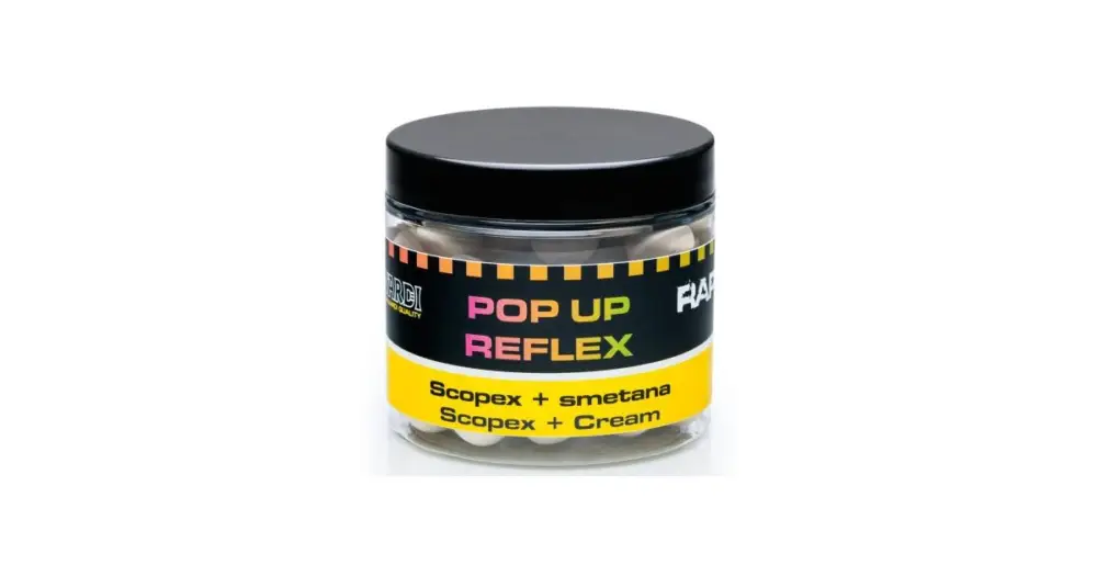 Koupit Online Mivardi Plovoucí Boilies Rapid PopUp Reflex 50 g 10 mm - Scopex + Smetana
