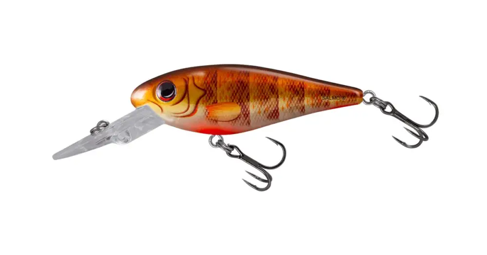 Salmo Wobler Rattlin Executors SDR Clear Brown Perch - 5 cm 5,5 g Vysoce Kvalitní