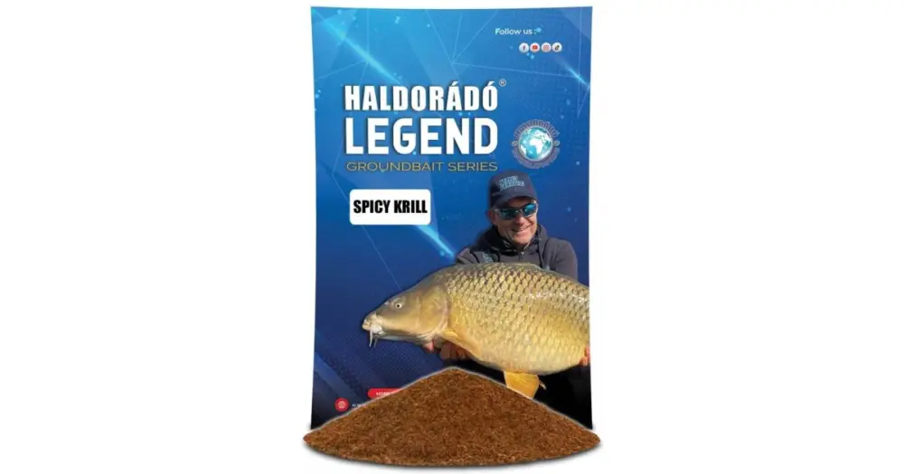 Nejlepší Cena Haldorádó Krmítková Směs Legend Groundbait 800 g - Spicy Krill