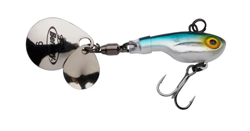 Dokud Zásoby Vydrží Berkley Nástraha Pulse Spintail Blue Silver Glitter
