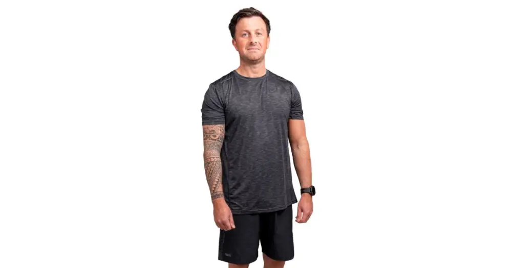Sleva RidgeMonkey Tričko APEarel CoolTech Stealth Edition T-Shirt - M
