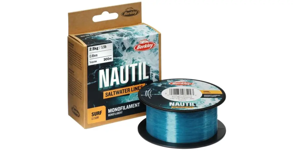 Akce Berkley Vlasec Nautil Monofil Surf Turquoise 300 m - 0,22 mm 4 kg