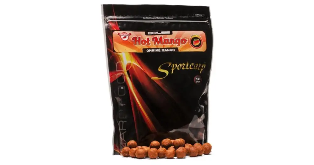 Sportcarp Boilies Hot Mango - 4 kg 18 mm Cenový Hit