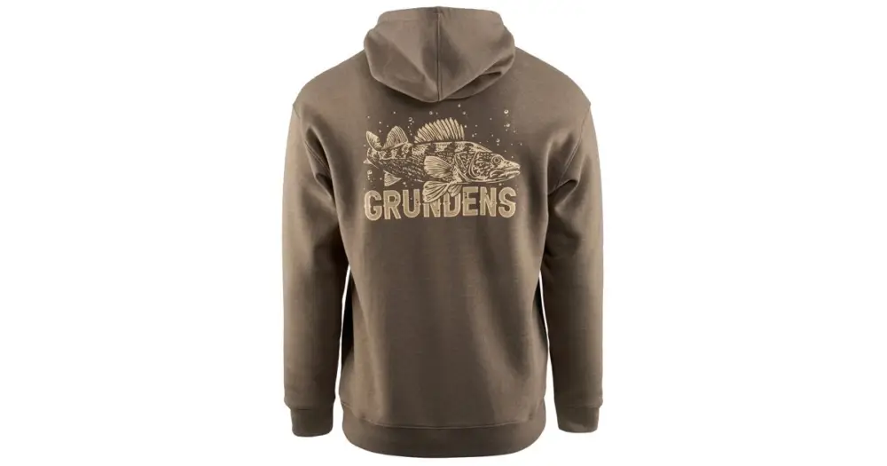 Grundéns Mikina King Of The Lakes Hoodie Otter Heater - XXXL Nejprodávanější