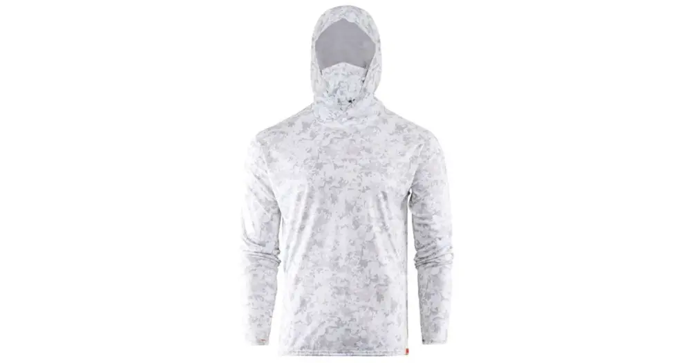 Grundéns Triko Tough Sun Masked Hoodie Squal Camo - XL Nakupujte Hned
