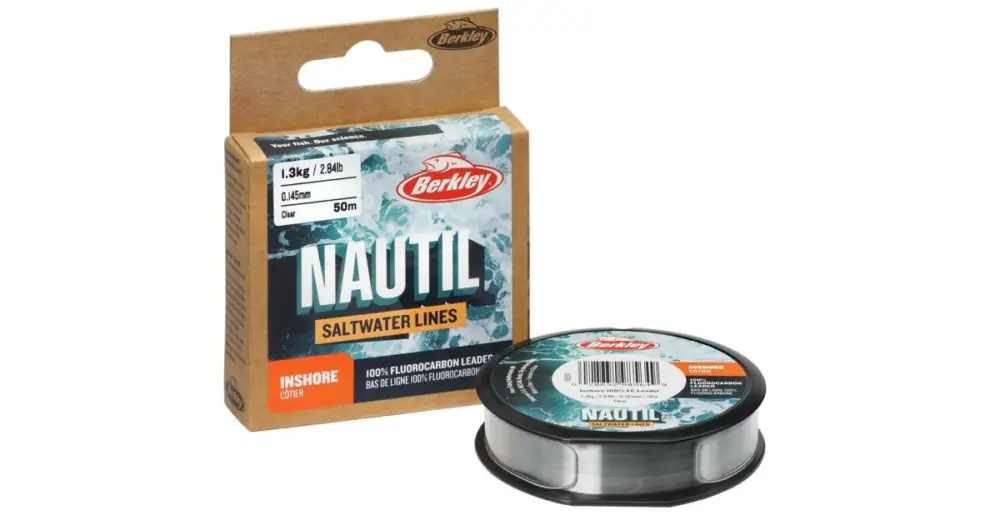 Ověřený Berkley Fluorocarbon Nautil Inshore Fluorocarbon Clear 50 m - 0,14 mm 1,3 kg