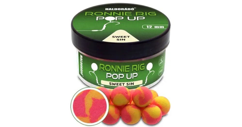 Haldorádó Plovoucí Boilie Pop-Up Ronnie Rig 30 g 12 mm - Sweet Sin Odeslání Ihned