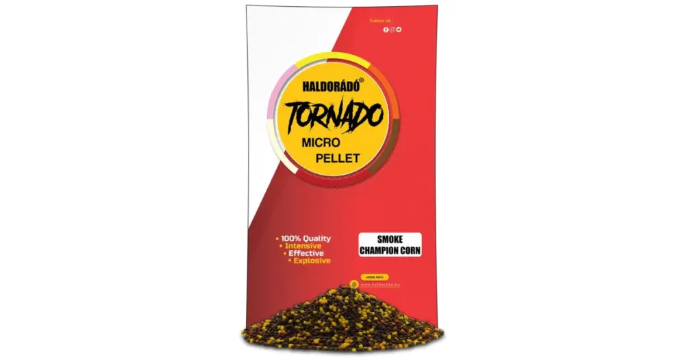 Akční Nabídka Haldorádó Pelety Tornado Smoke Micro Pellet 400 g