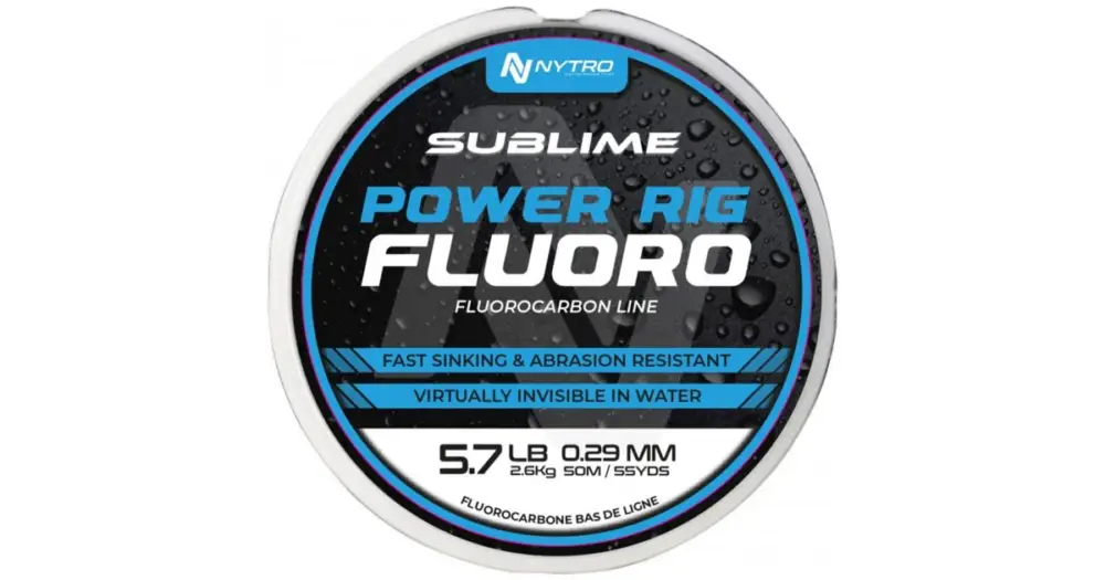 Originální Nytro Fluorocarbon Sublime Power Rig Fluoro 50 m