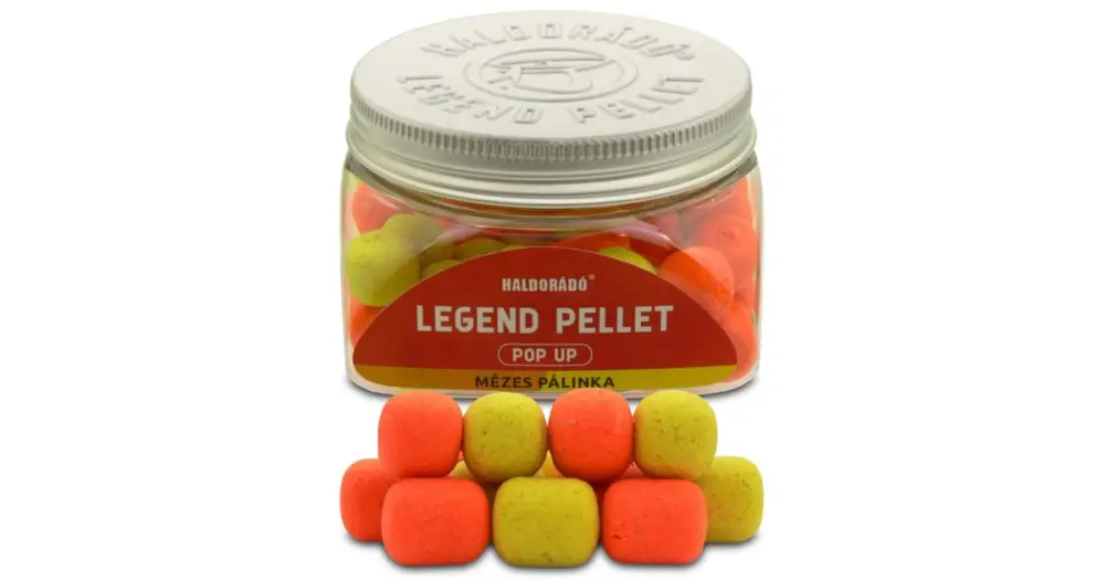 Nejprodávanější Haldorádó Pelety Legend Pellet Pop-Up 50 g 12+16 mm - Medová Pálenka