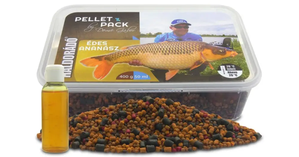 Haldorádó Pelety Pellet Pack By Döme Gábor 400 g + 50 ml Aroma - Sladký Ananas Must-Have