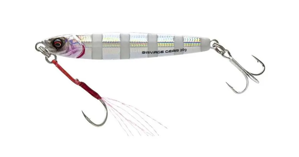 Cenový Hit Savage Gear Pilkr 3D Jig Minnow Sinking Zebra Blue - 5,9 cm 10 g