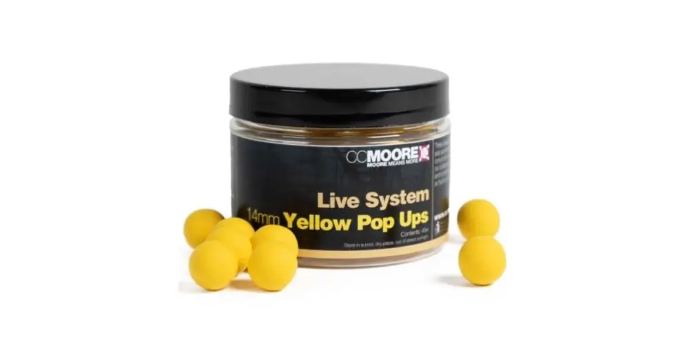 CC Moore Plovoucí Boilie Live System Yellow Pop Up Extra Plovoucí Sleva