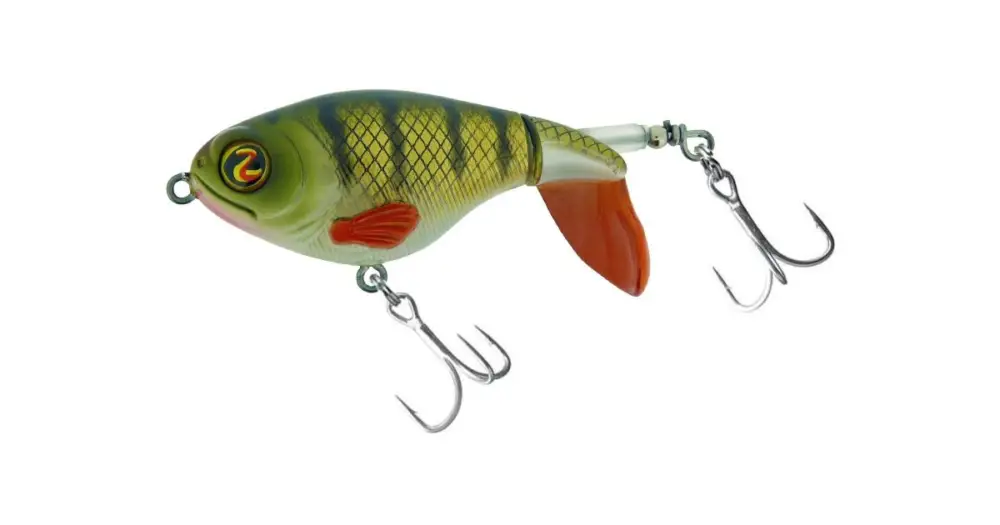 River2Sea Wobler Hladinový Whopper Plopper Perca Ověřený