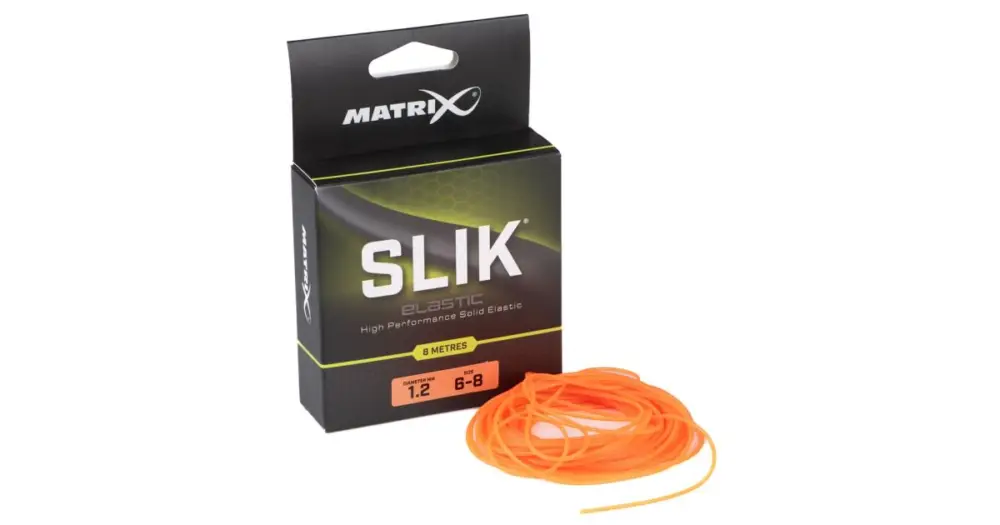 Levný Matrix Amortizér Slik Elastic 8 m - 6-8 1,2 mm Oranžový