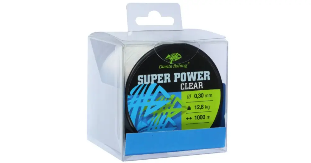 Giants Fishing Vlasec Super Power Clear 1000 m - 0,28 mm 10,8 kg Levný