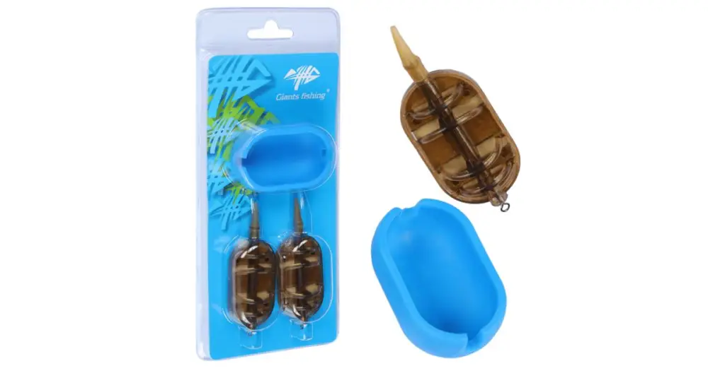Ověřený Giants Fishing Sada Krmítek s Formičkou Method Feeder Gaube - 50+60 g