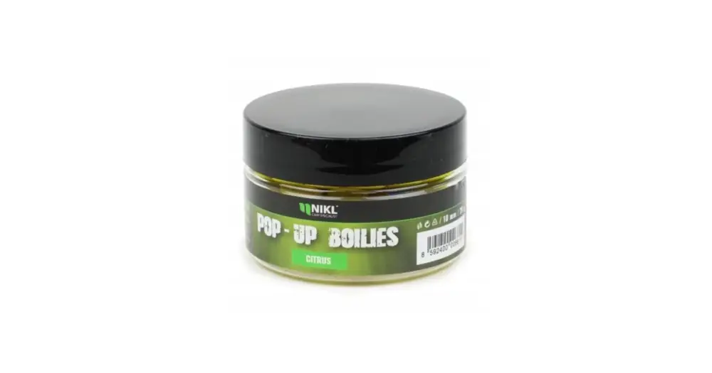 Nejprodávanější Nikl Plovoucí Pop-Up Boilies Citrus - 10 mm 20 g