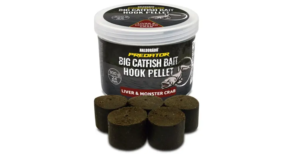Koupit Online Haldorádó Pelety Catfish Bait Hook Pellet Liver Monster Crab 300 g