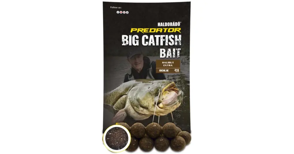 Levný Haldorádó Boilies Catfish Bait Halibut Extra 1 kg - 30 mm