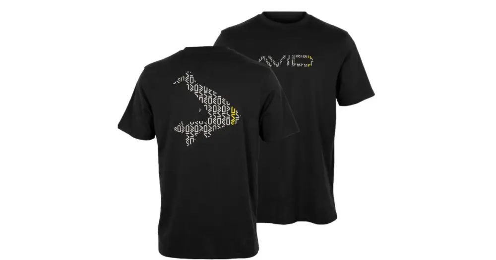 Avid Carp Tričko Compound T-Shirt Black - XXXL Nejlepší Cena