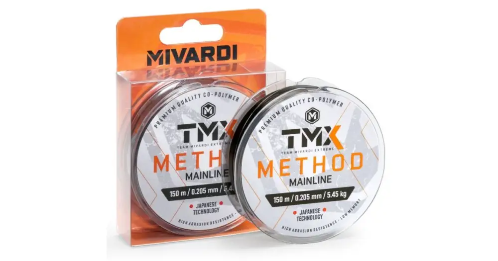 Must-Have Mivardi Vlasec TMX Method Mainline 150 m - 0,245 mm