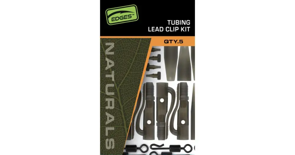 Víkendová Akce Fox Závěsky Edges Tubing Leadclip Kit 5 ks