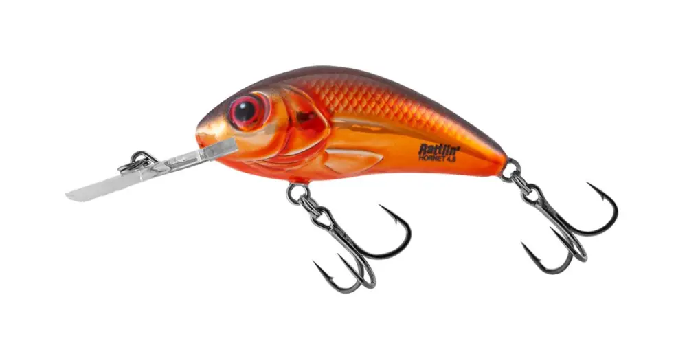 Akční Nabídka Salmo Wobler Rattlin Hornet Floating Copper - 6,5 cm