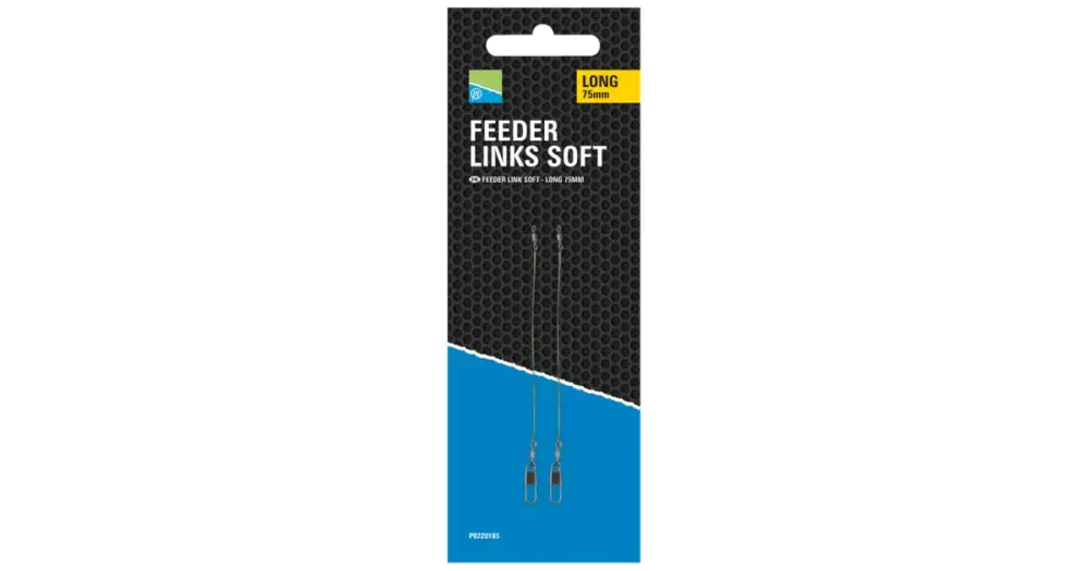 Top Prodej Preston Innovations Závěska Feeder Links Soft 3 ks - Long 75 mm
