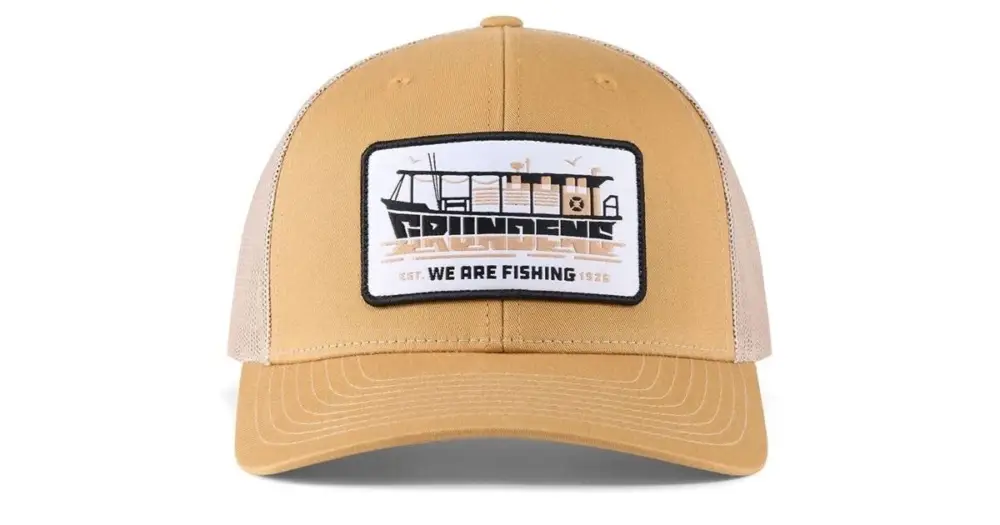 Grundéns Kšiltovka Oyster Lugger Trucker Whiskey Originální