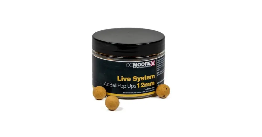 Omezená Nabídka CC Moore Plovoucí Boilies Air Ball Odyssey XXX 12 mm - Natural