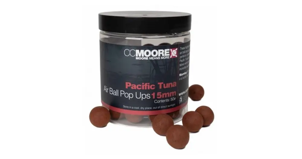 Tovární Cena CC Moore Plovoucí boilie Pacific Tuna 12 mm - White