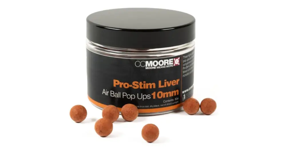 Nejprodávanější CC Moore Plovoucí Boilie Pro-Stim Liver Pop Ups 12 mm - Yellow